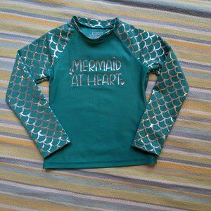 More than Magic "Mermaid at Heart" rash guard XS 4/5
